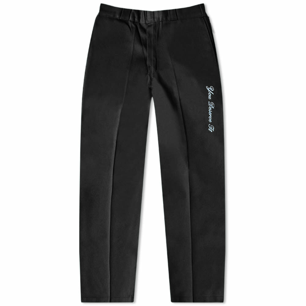 Alltimers x Dickies You Deserve It Embroidered Pant in Black Alltimers