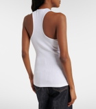 Stella McCartney Printed cotton-blend tank top
