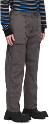 Juun.J Gray Outdoor Cargo Pants