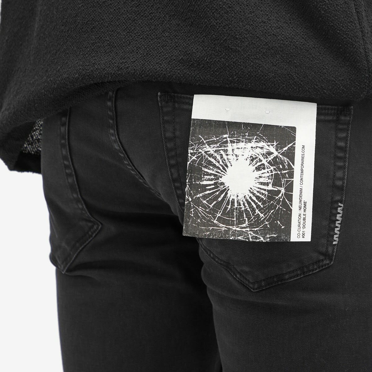 Neuw Denim Men's Lou Slim Twill Jeans in Black