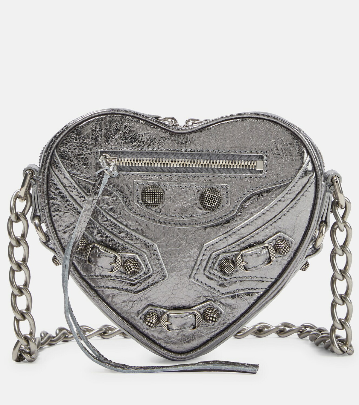 Balenciaga - Le Cagole Heart Mini leather crossbody bag Balenciaga
