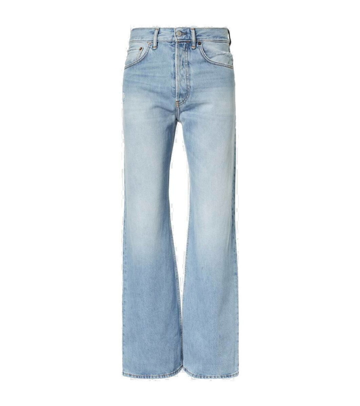 Photo: Acne Studios Mid-rise wide-leg jeans