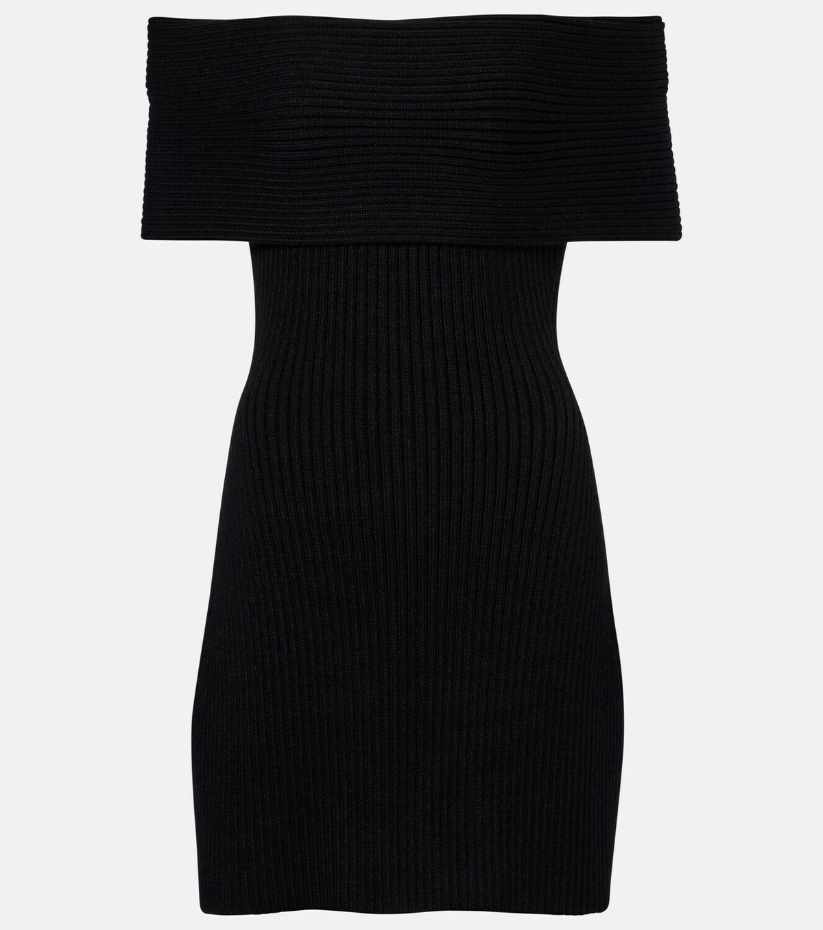 Givenchy Ribbed-knit wool and alpaca-blend minidress