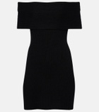 Givenchy Ribbed-knit wool and alpaca-blend minidress