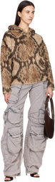 Coperni Brown Medium Soft Swipe Bag