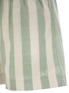 MC2 Saint Barth Meave - Striped Cotton Shorts