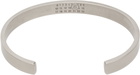 MM6 Maison Margiela Silver Numeric Cuff Bracelet