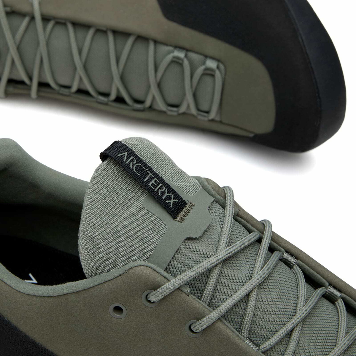 Arc'teryx Men's Konseal Sneakers in Forage/Black