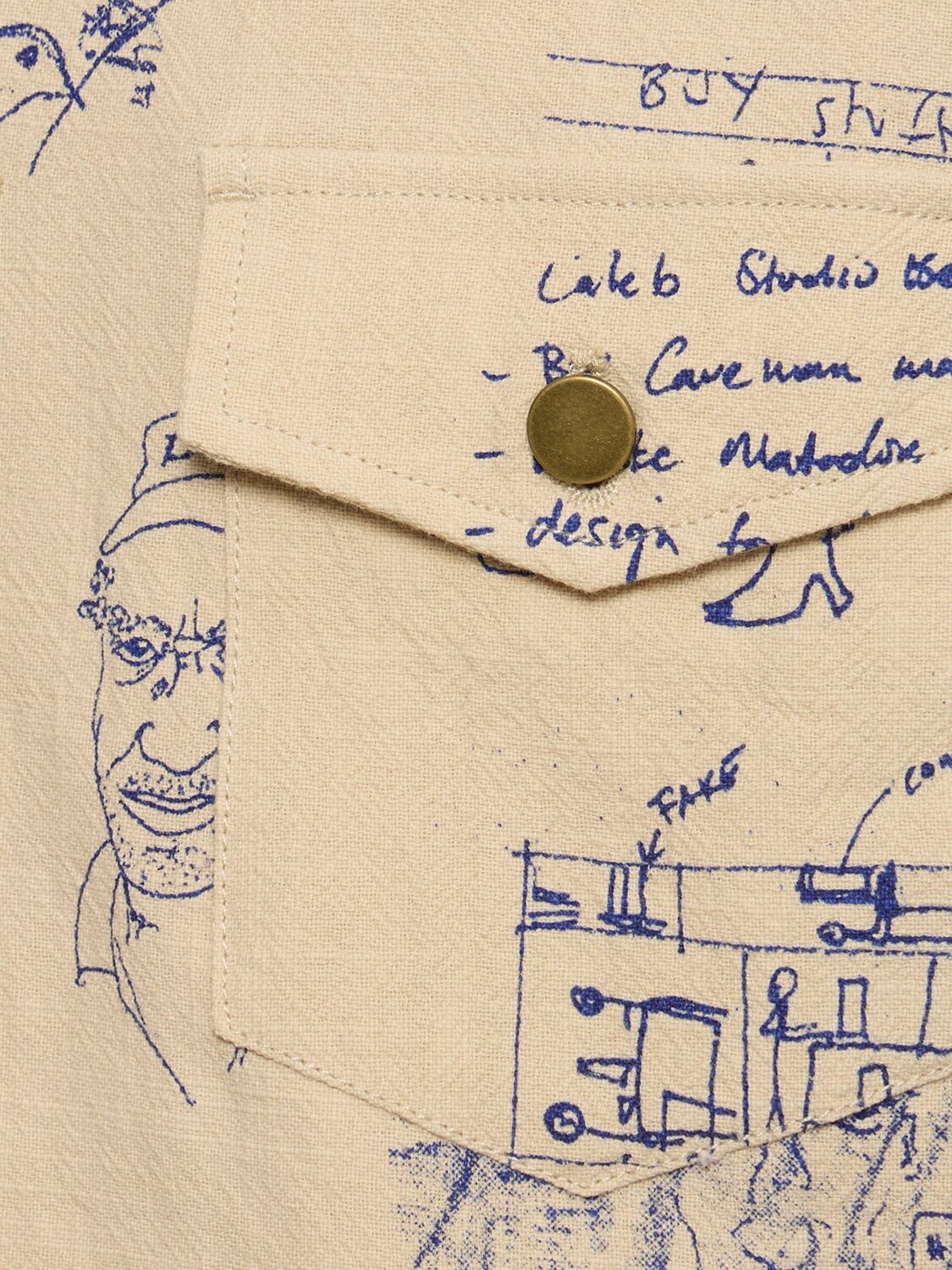 KIDSUPER STUDIOS Doodles Printed Denim Jacket KidSuper