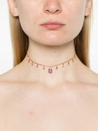 SHAY 18K Rose Gold Pink Sapphire Choker
