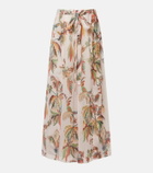 Etro Printed maxi skirt