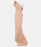 Maticevski Instrumental one-shoulder gown