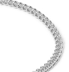 Tom Wood - Rhodium-Plated Sterling Silver Chain Bracelet - Silver