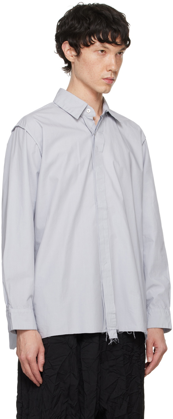 Camiel Fortgens Gray Inside Out Basic Shirt