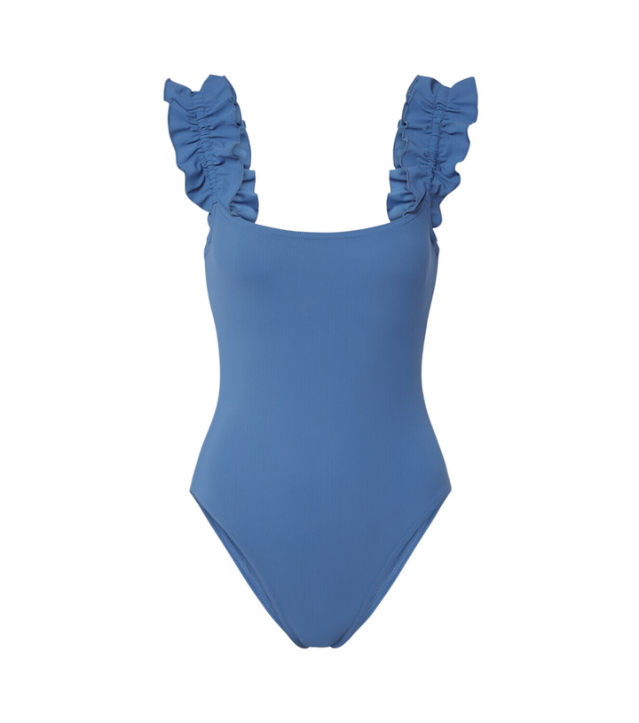 Photo: Karla Colletto Ruffled swimsuit