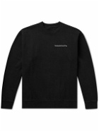 Stockholm Surfboard Club - Logo-Embroidered Organic Cotton-Jersey Sweatshirt - Black