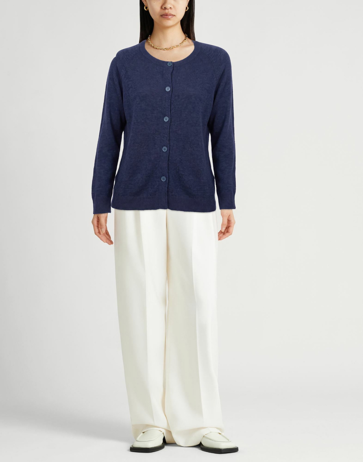 Crossley Womens Cardigan in Navy