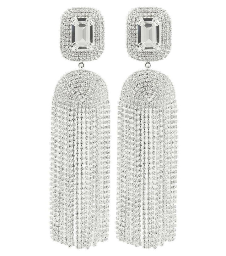 Photo: Magda Butrym Crystal-embellished drop earrings