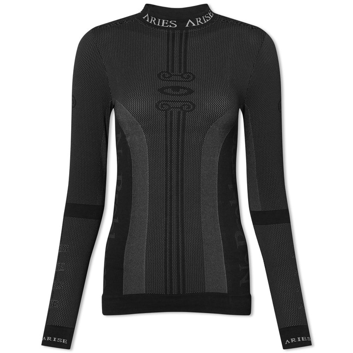 Photo: Aries Long Sleeve Column Base Layer Top