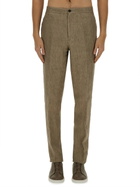 Zegna Linen Jogger Pants