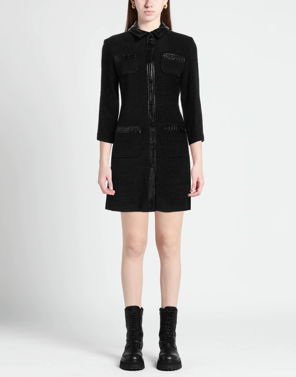 Maje Womens Mini dress in Black