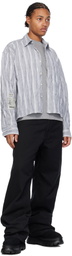 B1ARCHIVE Gray Single Pocket Shirt