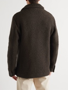 Barena - Cedrone Bouclé Wool-Blend Shirt Jacket - Brown