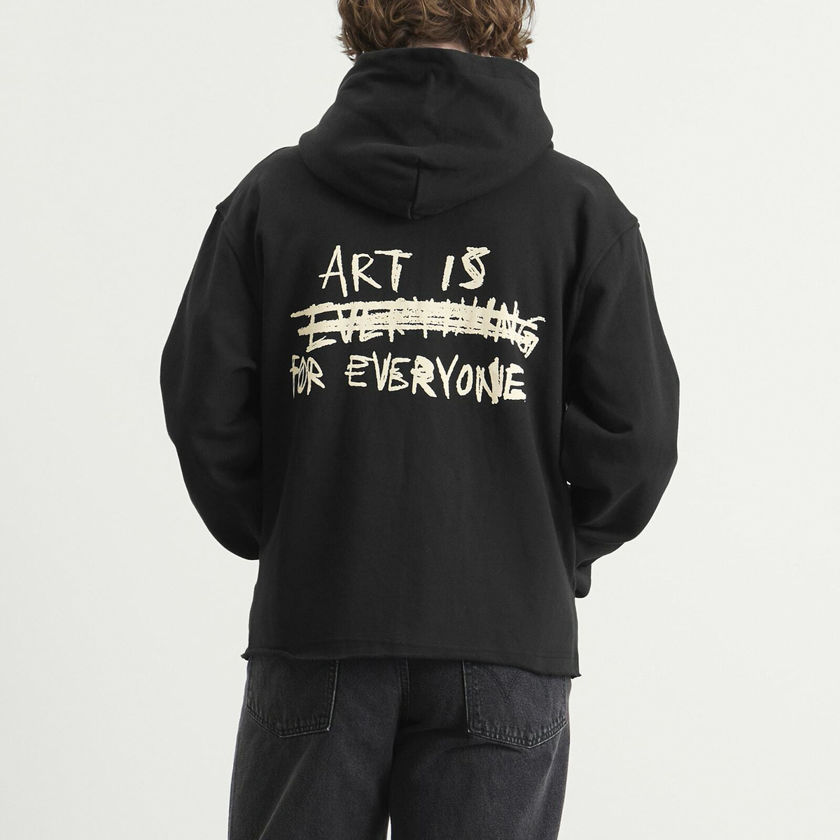 Honor the Gift Men's Honor Art Institute Zip Hoodie in Black