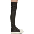 Rick Owens Black Stocking Sneaker Boots