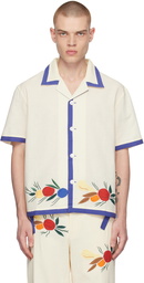 Bode Off-White Fruit Bunch Shirt