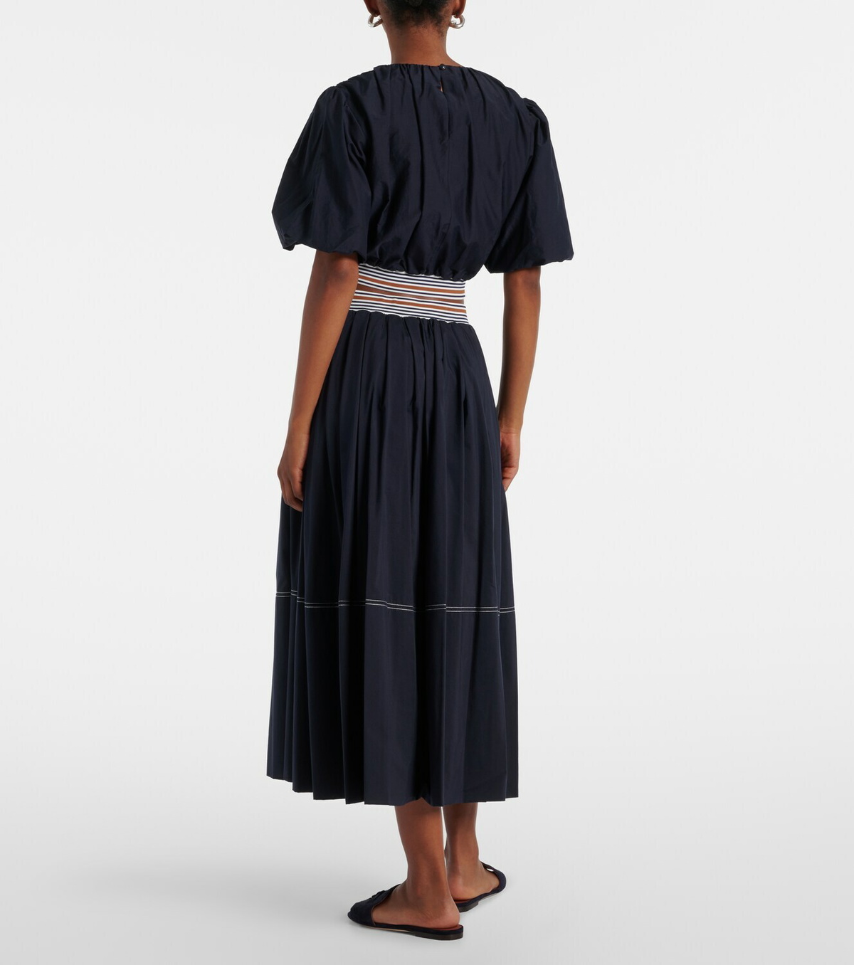 Veronica Beard Evelina cotton and silk maxi skirt