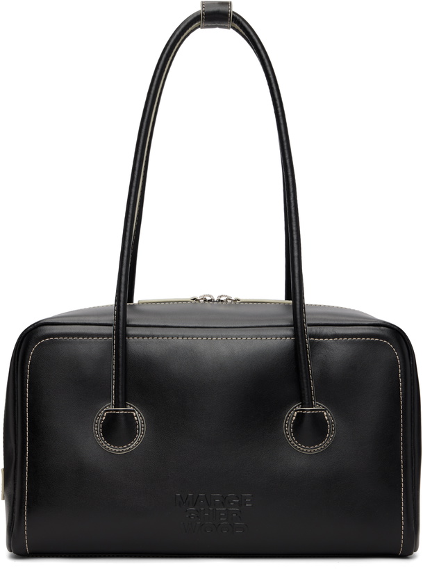 Photo: MARGESHERWOOD Black Soft Boston Bag