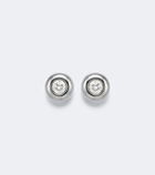 David Yurman Sterling silver earrings with diamonds