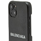 Balenciaga Men's Logo iPhone 13 Case in Black/White
