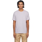 Levis Made and Crafted Purple Pocket T-Shirt