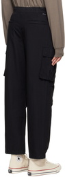 thisisneverthat Black Cotton Cargo Pants