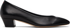 Aeyde Black Helia Low-Cut Heels