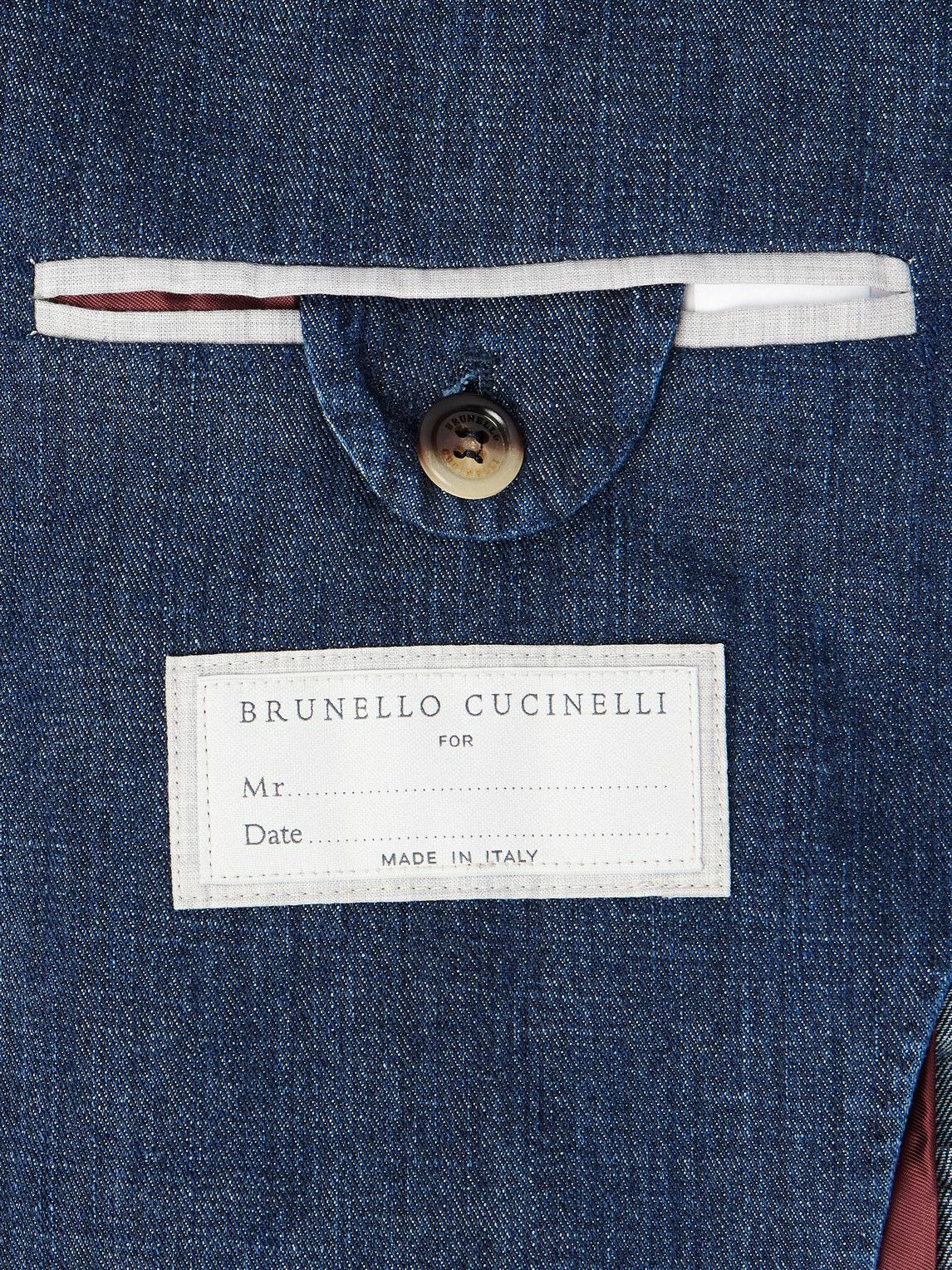 Brunello Cucinelli - Denim Blazer - Blue