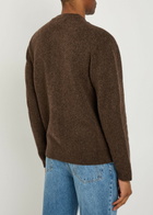 NN07 Jasper Wool-blend Cardigan Brown
