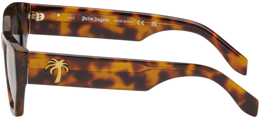 Palm Angels Hinkley Tortoise Sunglasses PALM ANGELS Hinkley - havana – Mondello 1962 main image 4