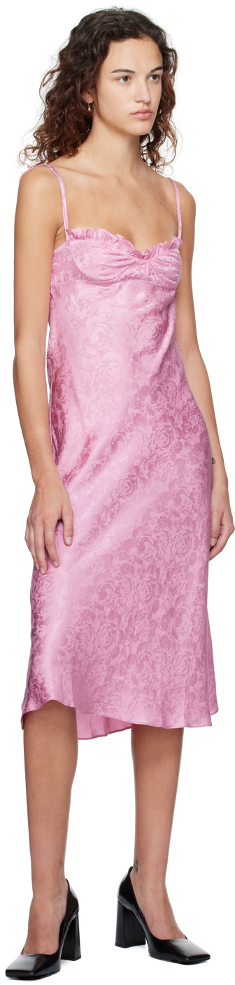 The Garment Pink Toulouse Midi Dress