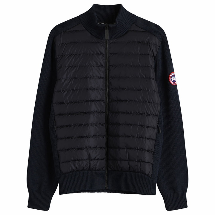 Photo: Canada Goose Men's Hybridge Knit Jacket in Nocturne