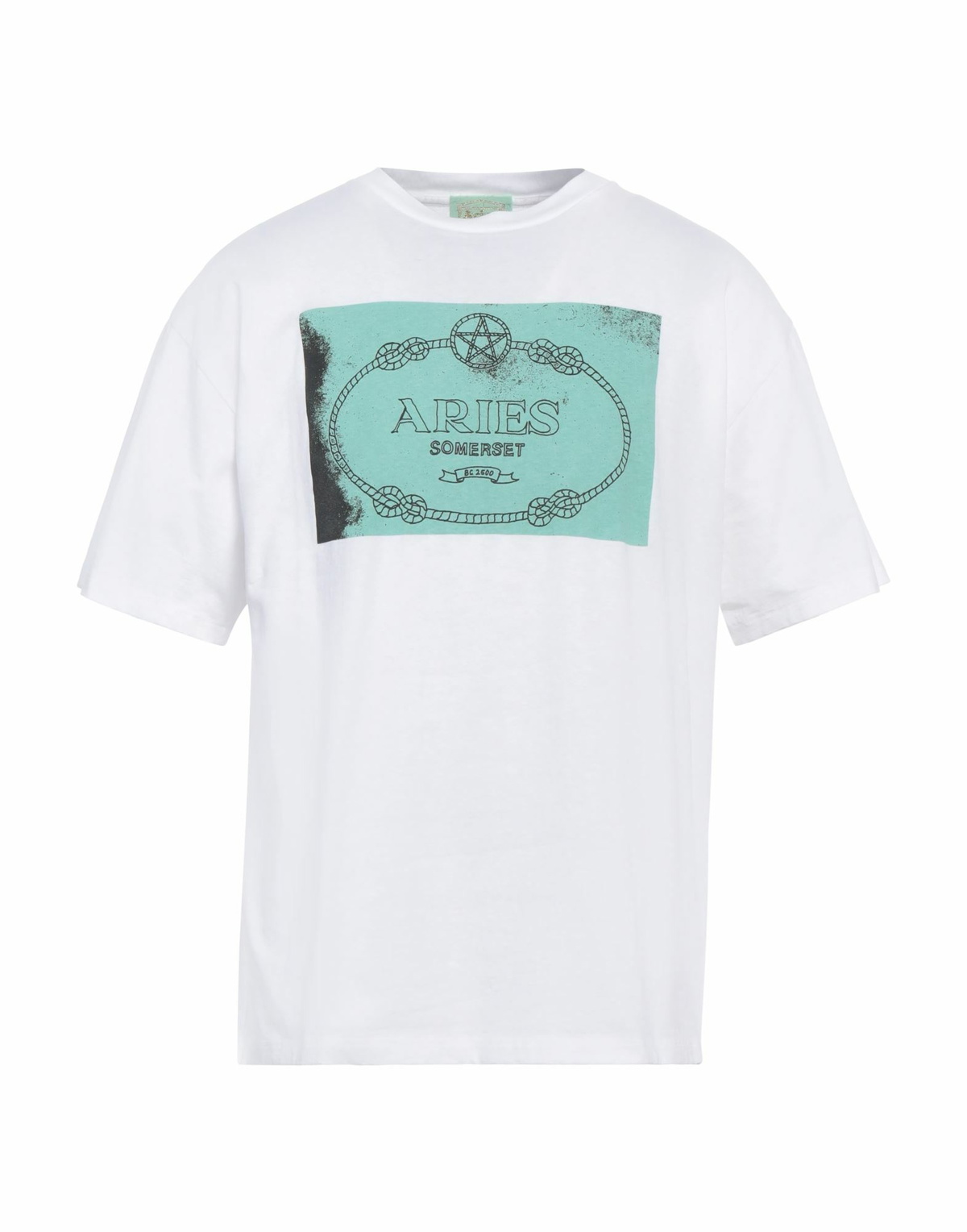 Aries Mens T-shirt in White