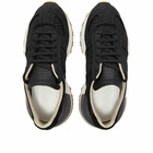 Maison Margiela Men's New Replica Runner Sneakers in Black