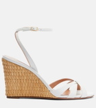Aquazzura Tati leather espadrille wedges