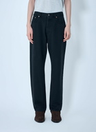 Saint Laurent Loose Straight Denim Pants