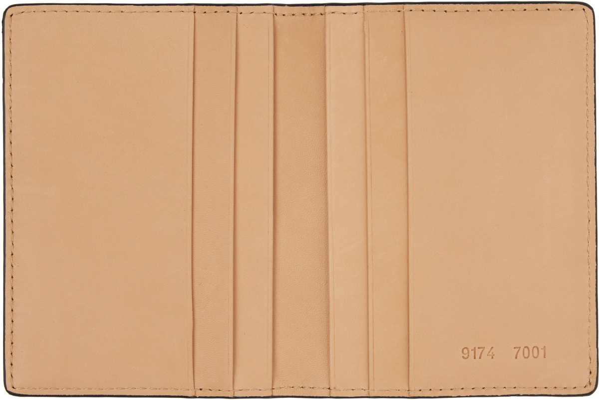 Common Projects Black Leather Card Holder