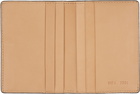 Common Projects Black Leather Card Holder