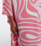 Pucci Marmo silk twill kaftan