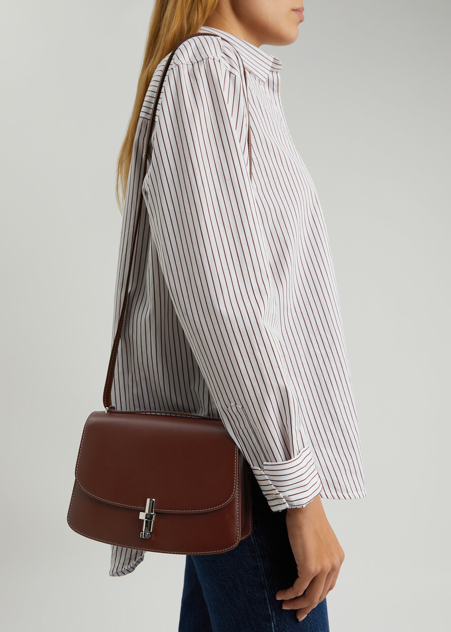 上品な存在感★THE ROW Sofia 8.75 leather shoulder bag THE ROW | Sofia 8.75 Leather Bag | Women | Lane Crawford
